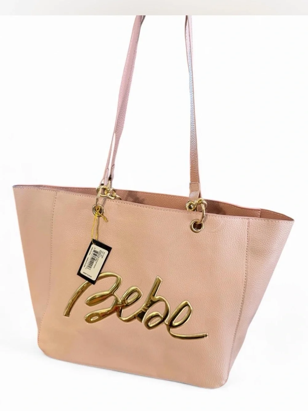 NWT Bebe Women's Gianna East West Tote 3 Piece Set